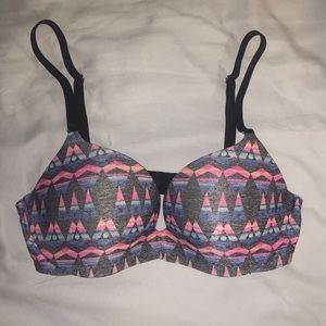 Pink Push-Up Bra 36C